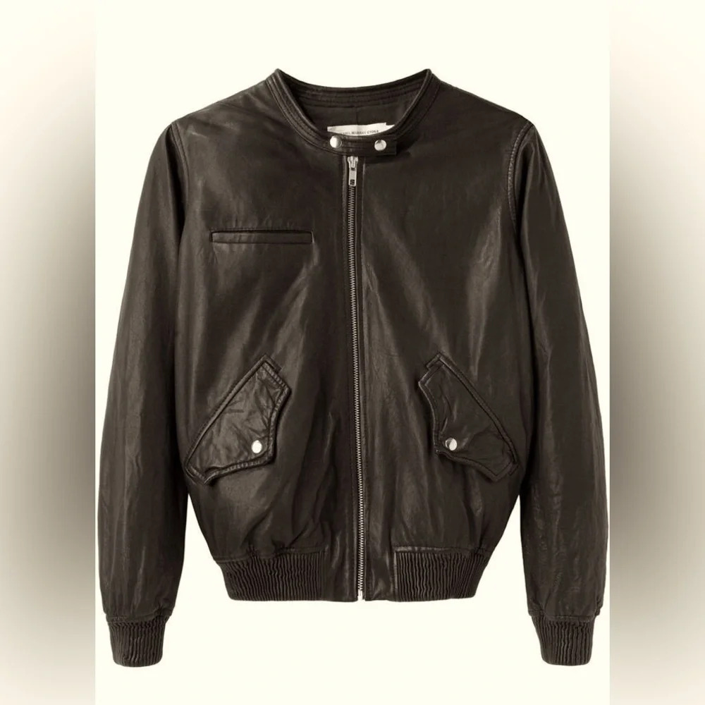 ISABEL MARANT ÉTOILE Calista Leather Jacket. Size 36